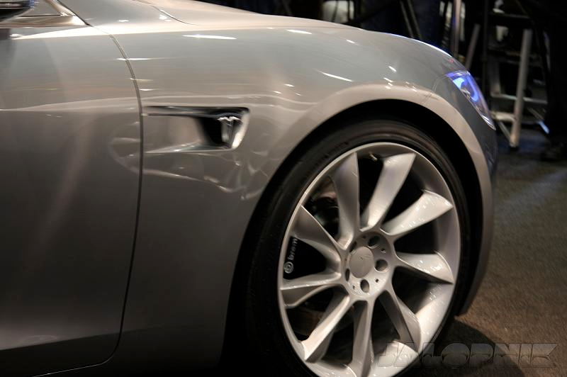 Illustration for article titled Tesla Model S Sedan Concept: $49,900 Seven-Seater Electric To Hit Streets In 2011